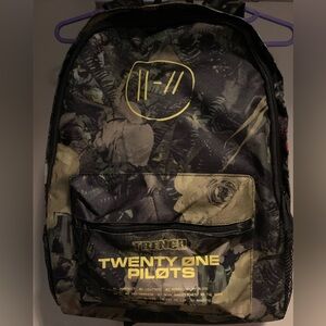 Twenty One Pilots Trench Floral Backpack